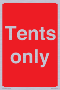 Tents only